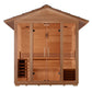 Golden Designs Vorarlberg Traditional Outdoor Sauna in Canadian Hemlock (5-Person Capacity)