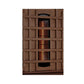 Golden Designs Full Spectrum PureTech™ Near Zero EMF Indoor Infrared Sauna with Himalayan Salt Bar (6-Person Capacity)
