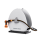 Ground-Mounted Retractable Hose Reel-1/2in-82ft