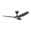 Big Ass Fans Haiku Coastal 52" & 60" Marine-Grade Outdoor Ceiling Fan - Integrated LED - Matte Black Blades / Black Motor