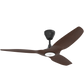 Big Ass Fans Haiku L 52" Ceiling Fan with Cocoa Bamboo Blades, Black Finish and 50.8" Downrod Accessory