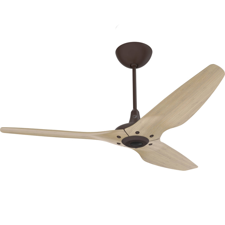 Big Ass Fans Haiku 60" Ceiling Fan with Natural Bamboo Blades and Oil Rubbed Bronze Finish, Downrod 12"
