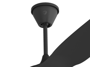 Big Ass Fans Haiku Coastal 51" Downrod in Black (12-13 ft. Sloped or Flat Ceilings)