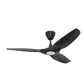Big Ass Fans Haiku L 52" Outdoor Ceiling Fan in Black with 62.8" Downrod Accessory