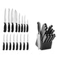 Henckels 17pc Knife Block Set, Graphite Series