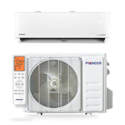 Pioneer® Quantum Hyperformance™ 12,000 BTU 230V High-Wall Energy-Star Mini Split System
