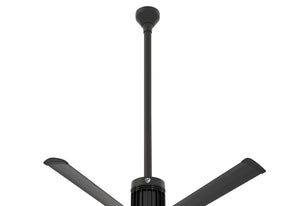 Big Ass Fans i6 36" Downrod in Black (Ceiling Height 14.5 - 15.5 ft.)