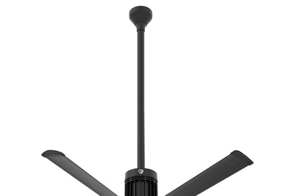 Big Ass Fans i6 36" Downrod in Black (Ceiling Height 14.5 - 15.5 ft.)