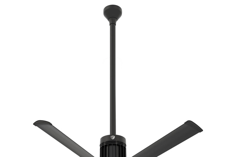 Big Ass Fans i6 36" Downrod in Black (Ceiling Height 14.5 - 15.5 ft.)