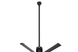 Big Ass Fans i6 60" Downrod in Black (Ceiling Height 18.5 - 20 ft.)