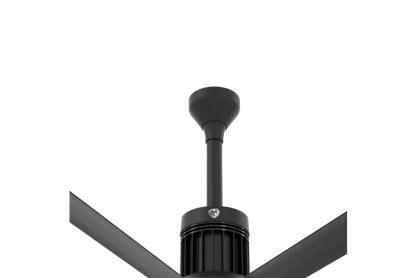 Big Ass Fans i6 12" Downrod in Black (Ceiling Height 11 - 12 ft.)