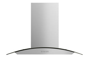 Hauslane Chef 36-in Convertible Stainless Steel Wall-Mounted Range Hood, WM-600