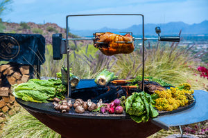 Arteflame Rotisserie With Cordless Motor - For 20" Arteflame Grills, AF20ROTIS