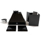 Induction Hardware 30-Inch Convertible Wall Mount Range Hood, 1000 CFM, Black Stainless Steel, S-RH30-PW-BS