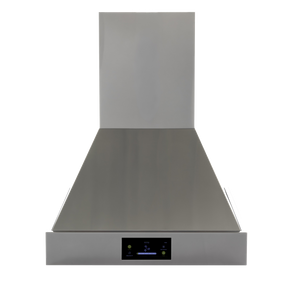 Induction Hardware 30-Inch Convertible Wall Mount Range Hood, 1000 CFM, Stainless Steel, S-RH30-PW-SS
