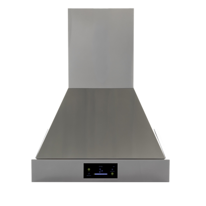 Induction Hardware 36-Inch Convertible Wall Mount Range Hood, 1000 CFM, Stainless Steel, S-RH36-PW-SS