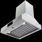 Induction Hardware 36-Inch Convertible Wall Mount Range Hood, 1000 CFM, Stainless Steel, S-RH36-PW-SS