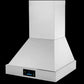 Induction Hardware 36-Inch Convertible Wall Mount Range Hood, 1000 CFM, Stainless Steel, S-RH36-PW-SS