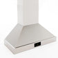 Induction Hardware 48-Inch Convertible Wall Mount Range Hood, 1800 CFM, Stainless Steel, S-RH48-PW-SS