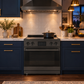 Induction Hardware Luxury Series 30-Inch 5.1 Cu. Ft. Induction Range, Self-Cleaning, Black Stainless Steel, S-IR30-BS