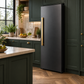 Induction Hardware 30-Inch Freezer Built-In Column with Ice Maker, Black Stainless Steel, FRC-30-BS-ORION