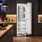 Induction Hardware 24-Inch Refrigerator Built-In Column with Water Dispenser, Panel Ready, RFC-24-PR