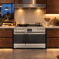 Induction Hardware Luxury Series 48-Inch 7.7 Cu. Ft. Double Oven Induction Range, Self-Cleaning, Stainless Steel, S-IR48-SS