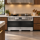 Induction Hardware Luxury Series 60-Inch 10.2 Cu. Ft. Double Oven Induction Range with Griddle, Self-Cleaning, Stainless Steel, S-IR60-SS