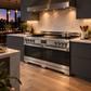 Induction Hardware Luxury Series 60-Inch 10.2 Cu. Ft. Double Oven Induction Range with Griddle, Self-Cleaning, Stainless Steel, S-IR60-SS