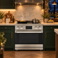 Induction Hardware Luxury Series 30-Inch 5.1 Cu. Ft. Induction Range, Self-Cleaning, Stainless Steel, S-IR30-SS