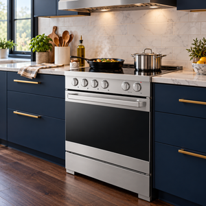 Induction Hardware Pro Series 30-Inch 5 Cu. Ft. Induction Range, Stainless Steel, IR-PRO-30-SS