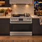 Induction Hardware Luxury Series 36-Inch 5.4 Cu. Ft. Induction Range, Self-Cleaning, Stainless Steel, S-IR36-SS