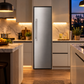 Induction Hardware 24-Inch Freezer Built-In Column with Ice Maker, Stainless Steel, FRC-24-SS