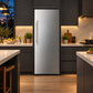 Induction Hardware 30-Inch Freezer Built-In Column with Ice Maker, Stainless Steel, FRC-30-SS