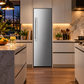 Induction Hardware 24-Inch Refrigerator Built-In Column with Water Dispenser, Stainless Steel, RFC-24-SS