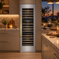 Induction Hardware 24-Inch Three Zone Built-In Wine Refrigerator Column, Stainless Steel, RFC-W-24-SS-VEGA