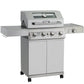 Monument Grills Mesa 400 Series | 4 Burner Propane Gas Grill in Stainless Steel