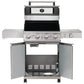 Monument Grills Mesa 400M Series | 4 Burner Mini Propane Gas Grill in Stainless Steel