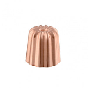 Mauviel 1830 M'PASSION Copper Tinned Canele Mold