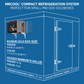 MRCOOL® Compact Refrigeration System - 12K BTU, MMFDW12D