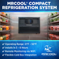 MRCOOL® Compact Refrigeration System - 12K BTU, MMFDW12D