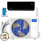MRCOOL DIY® Select 18,000 BTU Single Zone Mini Split System 230V with Black Air Handler and 11.5 ft. DIY Quick Connect Line Set, DIYS-18-HP-B-230A11-O