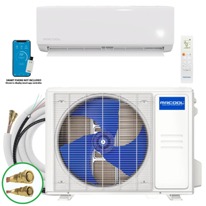 MRCOOL DIY® Select 24,000 BTU Single Zone Mini Split System 230V with 11.5 ft. DIY Quick Connect Line Set, DIYS-24-HP-230A11-O