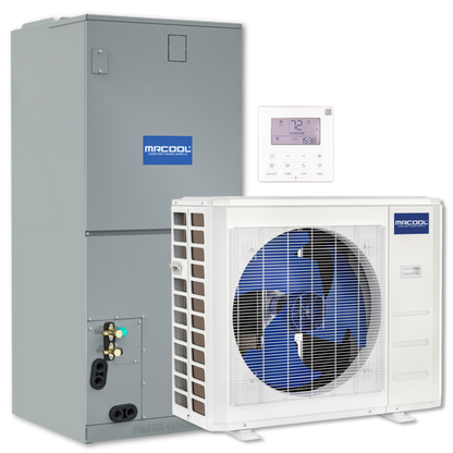 MRCOOL VersaPro® 2nd Gen 30K BTU 2.5 Ton 17 SEER2 Central Ducted Heat Pump Split System, MVP-30-HP-230A00-O