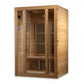 Maxxus Seattle Low EMF Indoor Infrared Sauna in Canadian Hemlock (2-Person Capacity)