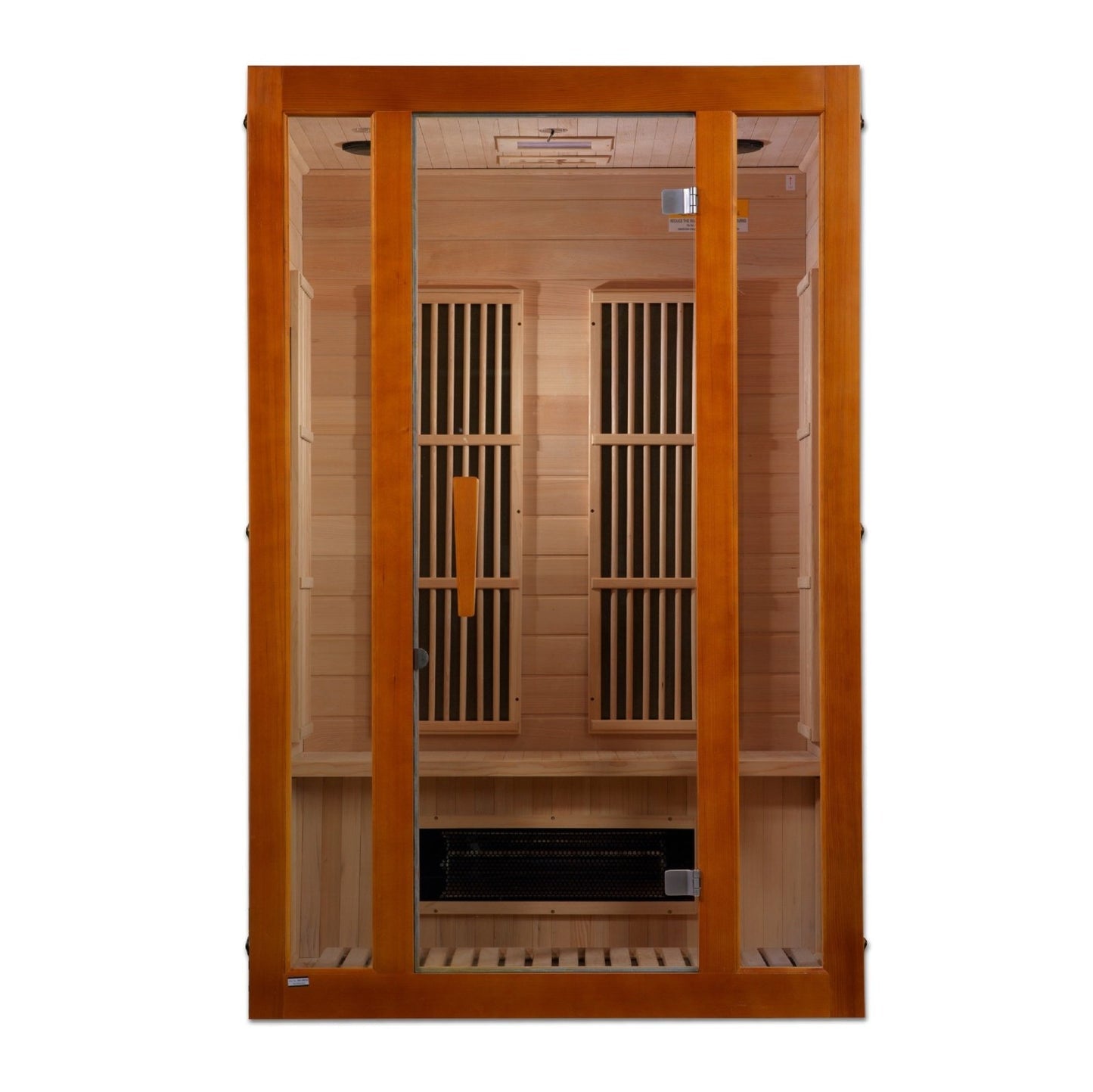 Maxxus Aspen Low EMF Indoor Infrared Sauna in Canadian Hemlock (2-Pers