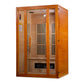 Maxxus Aspen Low EMF Indoor Infrared Sauna in Canadian Hemlock (2-Person Capacity)