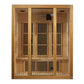 Maxxus Bellevue Low EMF Indoor Infrared Sauna in Canadian Hemlock (3-Person Capacity)