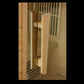 Maxxus Bellevue Near Zero EMF Indoor Infrared Sauna in Canadian Hemlock (3-Person Capacity)