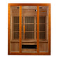 Maxxus Alpine Low EMF Indoor Infrared Sauna in Canadian Hemlock (3-Person Capacity)